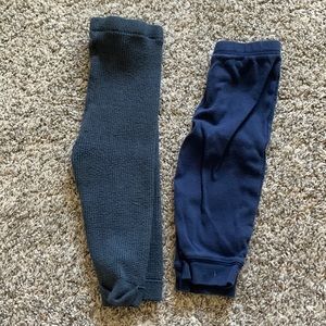Navy leggings and thermal pants 9 months and 18 months